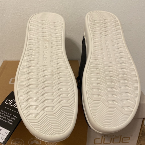 Worn once black hey dudes - Picture 3 of 4